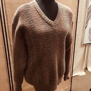 SWEATER 100% WOOL MEN'S MEDIUM